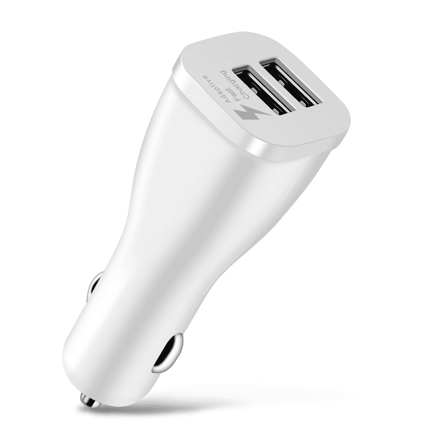 شاحن سيارة USB مزدوج الشحن سريع التكيف من سامسونج