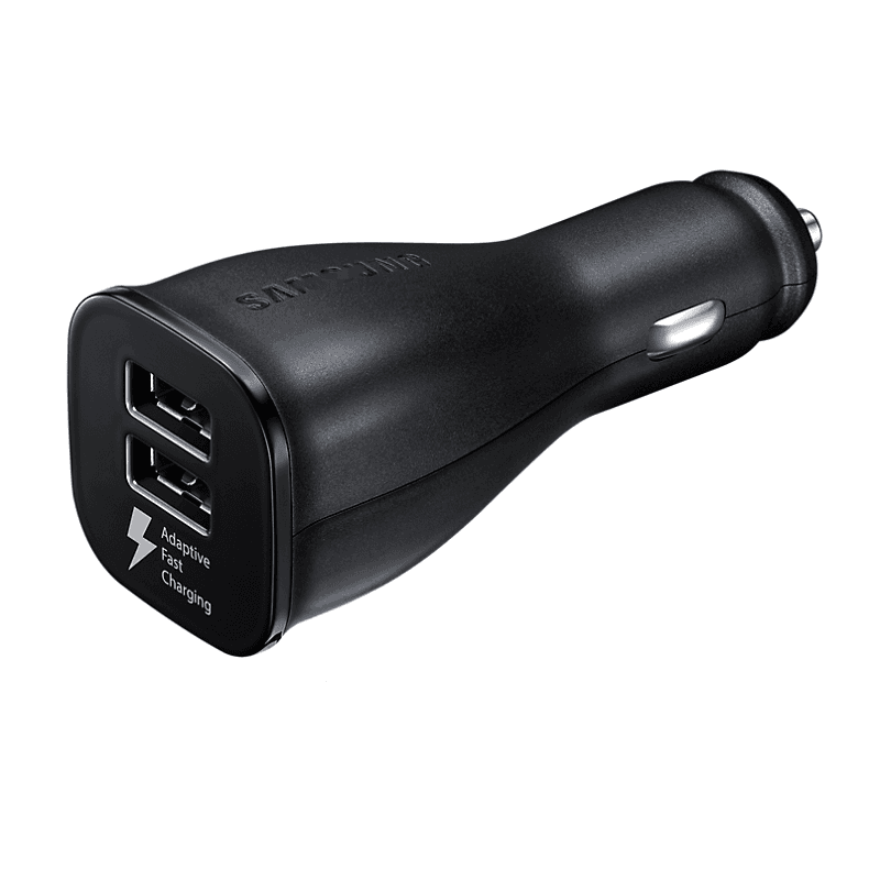 شاحن سيارة USB مزدوج الشحن سريع التكيف من سامسونج
