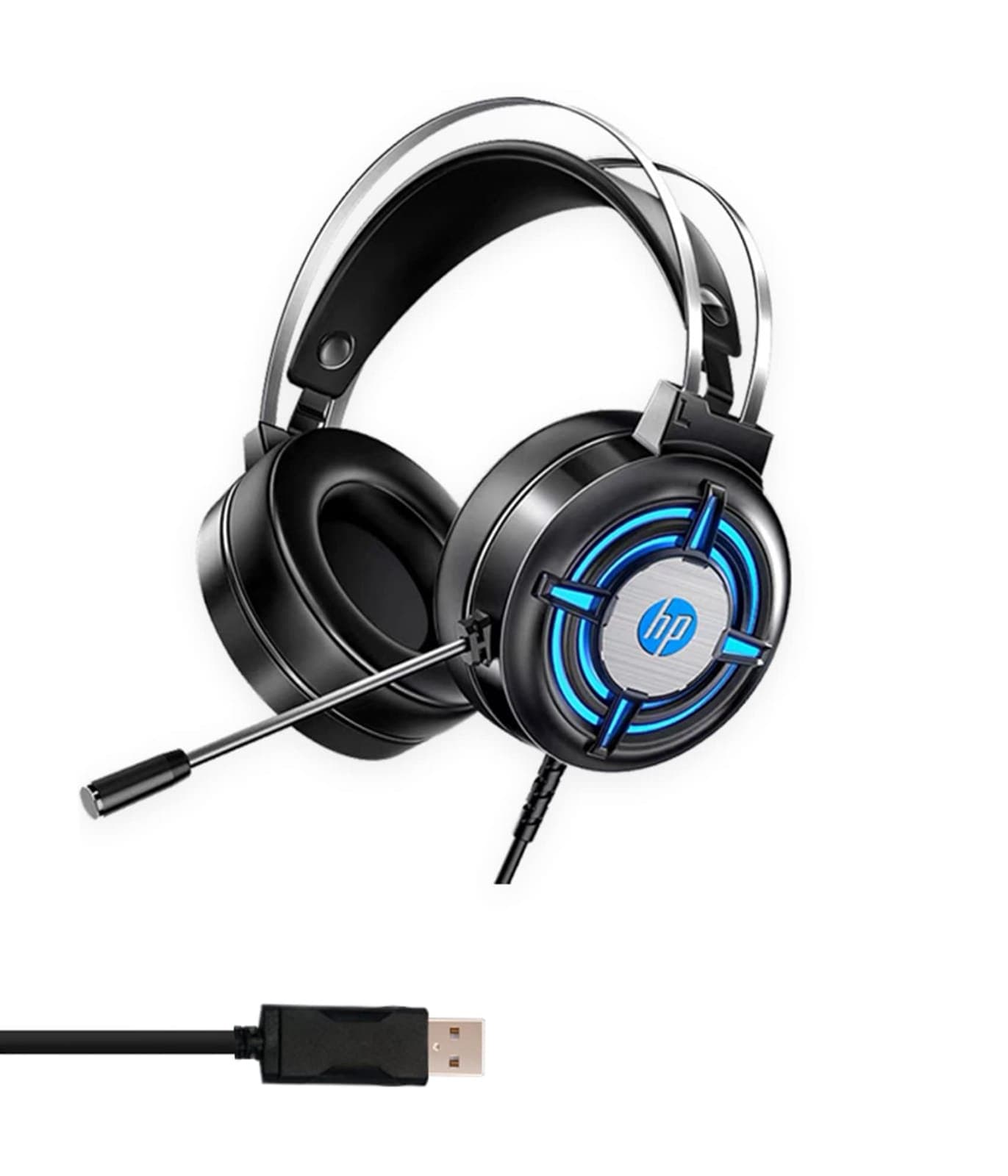 سماعات رأس ذات جودة علية مناسبة للألعاب hp-H120G